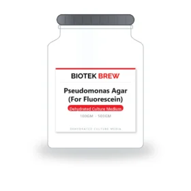 Pseudomonas Agar (For Fluorescein) - BioTek Brew dehydrated culture medium, pack sizes 100gm - 500gm