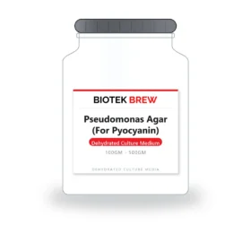 Pseudomonas Agar (For Pyocyanin) - BioTek Brew dehydrated culture medium, pack sizes 100gm - 500gm
