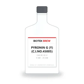PYRONIN G (Y) (C.I.NO.45005) - BioTek Brew laboratory chemical, CAS 92-32-0, pack sizes 5 gm - 25 gm