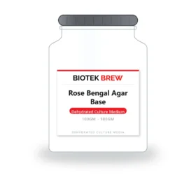 Rose Bengal Agar Base - BioTek Brew dehydrated culture medium, pack sizes 100gm - 500gm