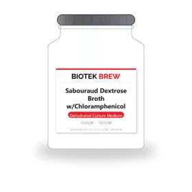 Sabouraud Dextrose Broth w/Chloramphenicol - BioTek Brew dehydrated culture medium, pack sizes 100gm - 500gm