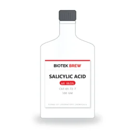 SALICYLIC ACID - BioTek Brew laboratory chemical, CAS 69-72-7, pack sizes 500 gm