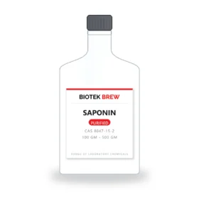 SAPONIN - BioTek Brew laboratory chemical, CAS 8047-15-2, pack sizes 100 gm - 500 gm