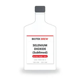 SELENIUM DIOXIDE (Sublimed) - BioTek Brew laboratory chemical, CAS 7446-08-4, pack sizes 100 gm - 500 gm