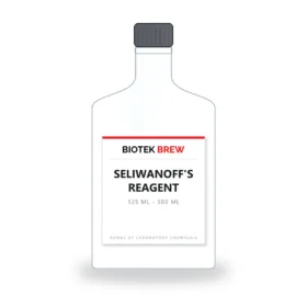SELIWANOFF'S REAGENT - BioTek Brew laboratory chemical, pack sizes 125 ml - 500 ml