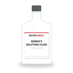 SEMEN'S DILUTING FLUID - BioTek Brew laboratory chemical, pack sizes 125 ml - 500 ml
