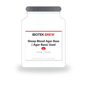 Sheep Blood Agar Base ( Agar Base) Used - BioTek Brew dehydrated culture medium, pack sizes 100gm - 500gm