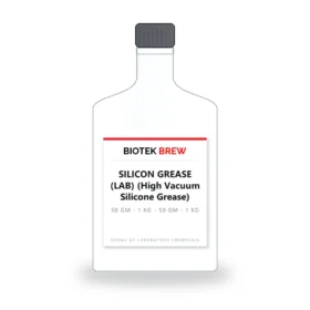 SILICON GREASE (LAB) (High Vacuum Silicone Grease) - BioTek Brew laboratory chemical, pack sizes 50 gm - 1 kg - 50 gm - 1 kg
