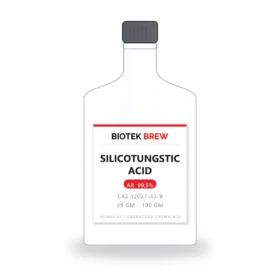 SILICOTUNGSTIC ACID - BioTek Brew laboratory chemical, CAS 12027-43-9, pack sizes 25 gm - 100 gm