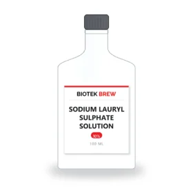 SODIUM LAURYL SULPHATE SOLUTION - BioTek Brew laboratory chemical, pack sizes 100 ml