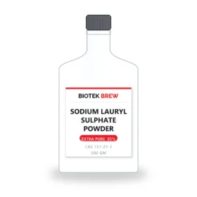 SODIUM LAURYL SULPHATE POWDER - BioTek Brew laboratory chemical, CAS 151-21-3, pack sizes 500 gm