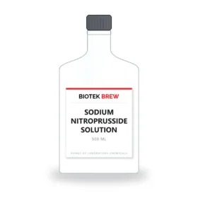 SODIUM NITROPRUSSIDE SOLUTION - BioTek Brew laboratory chemical, pack sizes 500 ml