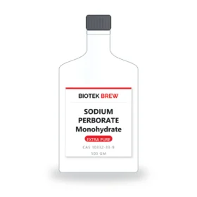 SODIUM PERBORATE Monohydrate - BioTek Brew laboratory chemical, CAS 10332-33-9, pack sizes 500 gm