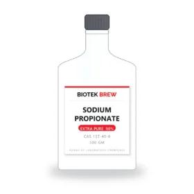 SODIUM PROPIONATE - BioTek Brew laboratory chemical, CAS 137-40-6, pack sizes 500 gm