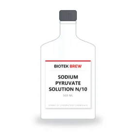 SODIUM PYRUVATE SOLUTION N/10 - BioTek Brew laboratory chemical, pack sizes 500 ml