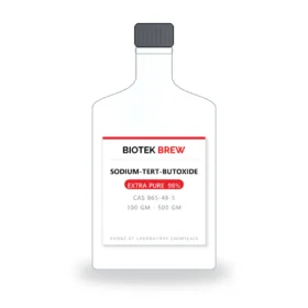 SODIUM-TERT-BUTOXIDE - BioTek Brew laboratory chemical, CAS 865-48-5, pack sizes 100 gm - 500 gm