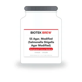 SS Agar, Modified (Salmonella Shigella Agar Modified) - BioTek Brew dehydrated culture medium, pack sizes 100gm - 500gm