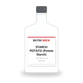 STARCH POTATO (Potato Starch) - BioTek Brew laboratory chemical, CAS 9005-25-8, pack sizes 500 gm