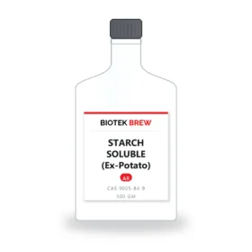 STARCH SOLUBLE (Ex-Potato) - BioTek Brew laboratory chemical, CAS 9005-84-9, pack sizes 500 gm