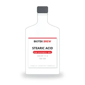 STEARIC ACID - BioTek Brew laboratory chemical, CAS 57-11-4, pack sizes 500 gm