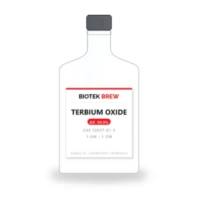 TERBIUM OXIDE - BioTek Brew laboratory chemical, CAS 12037-01-3, pack sizes 1 gm - 5 gm