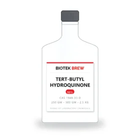TERT-BUTYL HYDROQUINONE - BioTek Brew laboratory chemical, CAS 1948-33-0, pack sizes 250 gm - 500 gm - 2.5 kg
