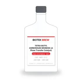 TETRA BUTYL AMMONIUM BROMIDE (A Phase Transfer Catalyst) - BioTek Brew laboratory chemical, CAS 1643-19-2