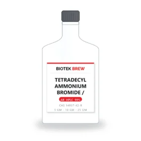 TETRADECYL AMMONIUM BROMIDE / - BioTek Brew laboratory chemical, CAS 14937-42-9, pack sizes 5 gm - 10 gm - 25 gm