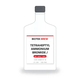 TETRAHEPTYL AMMONIUM BROMIDE / - BioTek Brew laboratory chemical, CAS 4368-51-8, pack sizes 25 gm - 100 gm