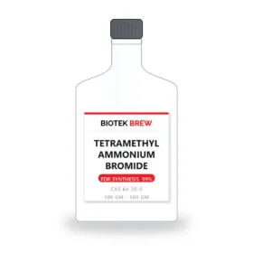 TETRAMETHYL AMMONIUM BROMIDE - BioTek Brew laboratory chemical, CAS 64-20-0, pack sizes 100 gm - 500 gm