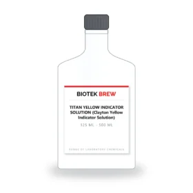 TITAN YELLOW INDICATOR SOLUTION (Clayton Yellow Indicator Solution) - BioTek Brew laboratory chemical