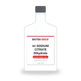 tri-SODIUM CITRATE Dihydrate - BioTek Brew laboratory chemical, CAS 6132-04-3, pack sizes 500 gm