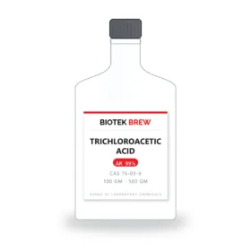 TRICHLOROACETIC ACID - BioTek Brew laboratory chemical, CAS 76-03-9, pack sizes 100 gm - 500 gm