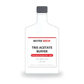 TRIS ACETATE BUFFER - BioTek Brew laboratory chemical, CAS 6850-28-8, pack sizes 100 gm