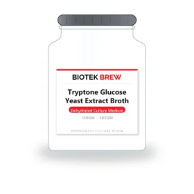 Tryptone Glucose Yeast Extract Broth - BioTek Brew dehydrated culture medium, pack sizes 100gm - 500gm