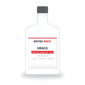 URACIL - BioTek Brew laboratory chemical, CAS 66-22-8, pack sizes 25 gm - 100 gm - 500 gm