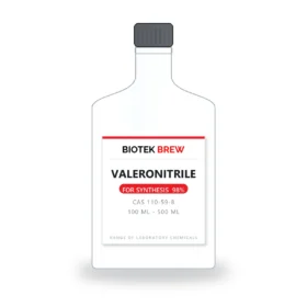 VALERONITRILE - BioTek Brew laboratory chemical, CAS 110-59-8, pack sizes 100 ml - 500 ml