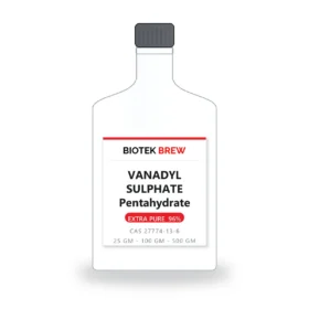 VANADYL SULPHATE Pentahydrate - BioTek Brew laboratory chemical, CAS 27774-13-6, pack sizes 25 gm - 100 gm - 500 gm