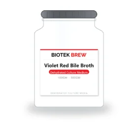 Violet Red Bile Broth - BioTek Brew dehydrated culture medium, pack sizes 100gm - 500gm