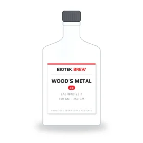 WOOD'S METAL - BioTek Brew laboratory chemical, CAS 8049-22-7, pack sizes 100 gm - 250 gm