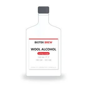 WOOL ALCOHOL - BioTek Brew laboratory chemical, CAS 64-17-5, pack sizes 100 gm - 500 gm