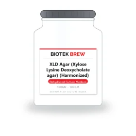 XLD Agar (Xylose Lysine Deoxycholate agar) (Harmonized) - BioTek Brew dehydrated culture medium, pack sizes 100gm - 500gm