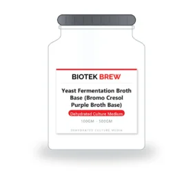 Yeast Fermentation Broth Base (Bromo Cresol Purple Broth Base) - BioTek Brew dehydrated culture medium