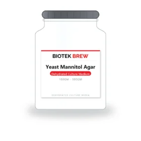 Yeast Mannitol Agar - BioTek Brew dehydrated culture medium, pack sizes 100gm - 500gm