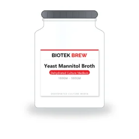 Yeast Mannitol Broth - BioTek Brew dehydrated culture medium, pack sizes 100gm - 500gm