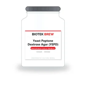 Yeast Peptone Dextrose Agar (YEPD) - BioTek Brew dehydrated culture medium, pack sizes 100gm - 500gm