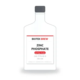 ZINC PHOSPHATE - BioTek Brew laboratory chemical, CAS 7779-90-0, pack sizes 500 gm