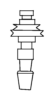 All PTFE Pulley With Cone Without
