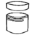 All PTFE Screw Cap Bottles Wide Mouth - 3.3 low-expansion laboratory glassware, BioTek Brew