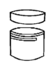 All PTFE Screw Cap Bottles Wide Mouth